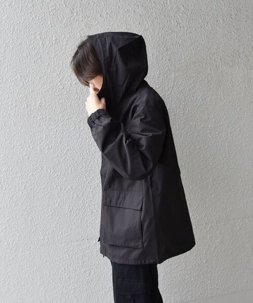 TAION(タイオン)の「【SHIPS any別注】TAION: 撥水 T/Cウェザー マウンテンパーカー 21FW(マウンテンパーカー・メンズ・キャメル/オリーブ/ネイビー/ブラック・MEDIUM/LARGE/SMALL/X-LARGE)」の6枚目の写真