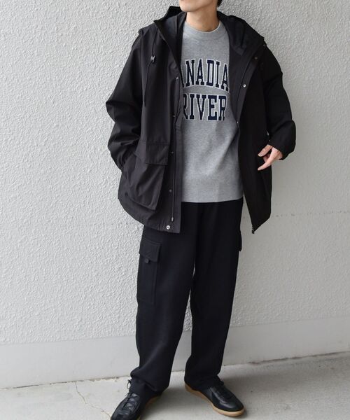 TAION(タイオン)の「【SHIPS any別注】TAION: 撥水 T/Cウェザー マウンテンパーカー 21FW(マウンテンパーカー・メンズ・キャメル/オリーブ/ネイビー/ブラック・MEDIUM/LARGE/SMALL/X-LARGE)」の14枚目の写真