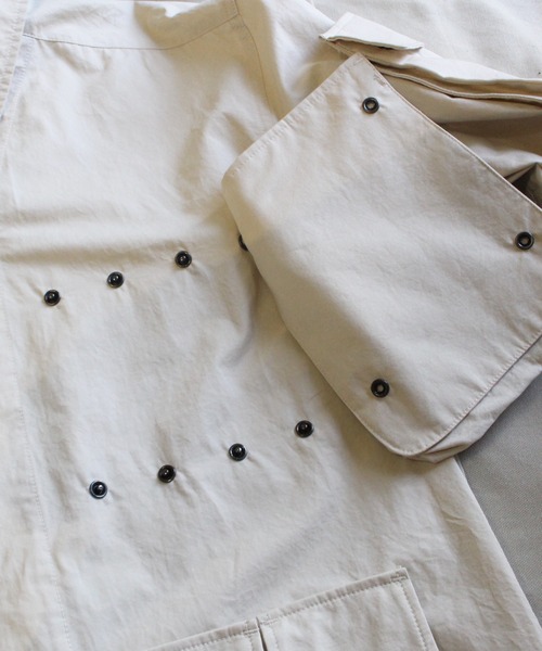 bal（バル）の「【2022春夏】DETACHABLE POCKET FIELD JACKET（カバーオール・レディース・ブラック/サンドベージュ・MEDIUM/LARGE/X-LARGE）」の9枚目の写真