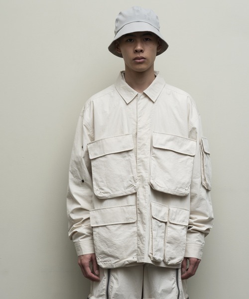 bal（バル）の「【2022春夏】DETACHABLE POCKET FIELD JACKET（カバーオール・レディース・ブラック/サンドベージュ・MEDIUM/LARGE/X-LARGE）」の22枚目の写真