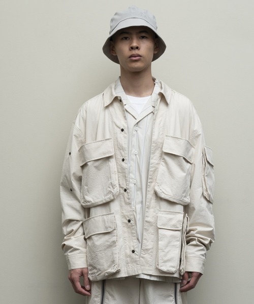 bal（バル）の「【2022春夏】DETACHABLE POCKET FIELD JACKET（カバーオール・レディース・ブラック/サンドベージュ・MEDIUM/LARGE/X-LARGE）」の11枚目の写真
