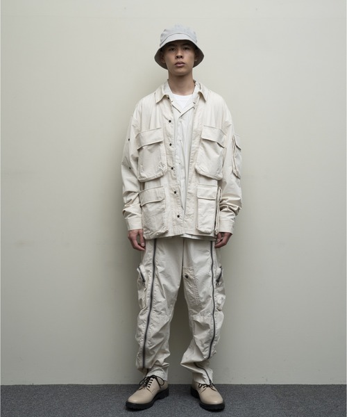 bal（バル）の「【2022春夏】DETACHABLE POCKET FIELD JACKET（カバーオール・レディース・ブラック/サンドベージュ・MEDIUM/LARGE/X-LARGE）」の13枚目の写真