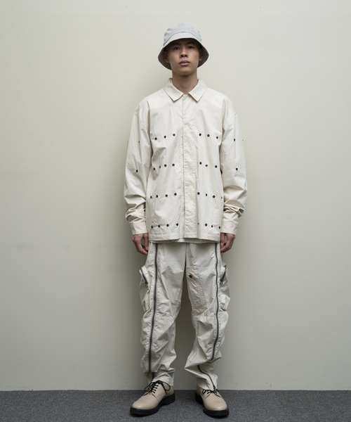 bal（バル）の「【2022春夏】DETACHABLE POCKET FIELD JACKET（カバーオール・レディース・ブラック/サンドベージュ・MEDIUM/LARGE/X-LARGE）」の16枚目の写真