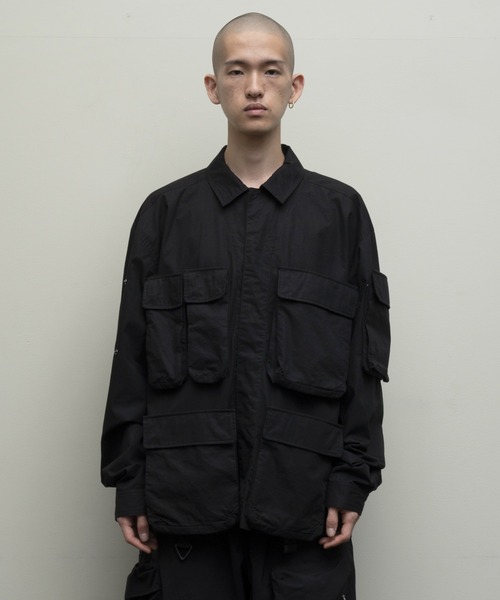 bal（バル）の「【2022春夏】DETACHABLE POCKET FIELD JACKET（カバーオール・レディース・ブラック/サンドベージュ・MEDIUM/LARGE/X-LARGE）」の19枚目の写真