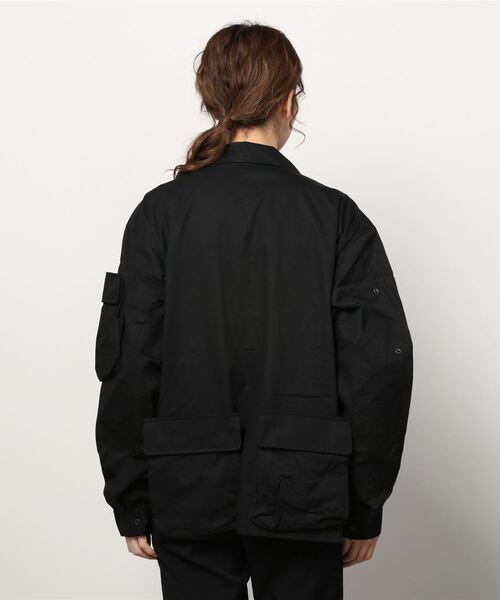 bal（バル）の「【2022春夏】DETACHABLE POCKET FIELD JACKET（カバーオール・レディース・ブラック/サンドベージュ・MEDIUM/LARGE/X-LARGE）」の6枚目の写真
