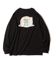 【ROOPTOKYO限定】FRUIT OF THE LOOM/フルーツオブザルーム×火曜び 描き下ろしイラスト ロンT