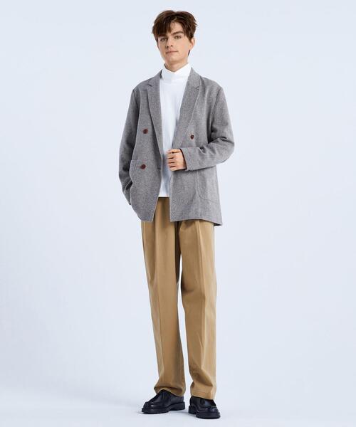 BRACTMENT（ブラクトメント）の「＜BRACTMENT（ブラクトメント）＞杢ツイード ダブルジャケット（テーラードジャケット・メンズ・ダークブラウン/グレー・40/38/36）」の4枚目の写真