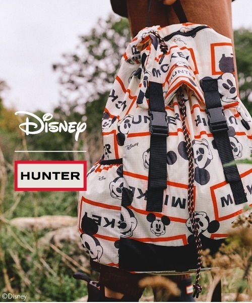 HUNTER ハンター リュック ミッキーコラボ 限定商品 ハンター HUNTER HUNTER×Disney 限定コラボ【キッズ】Disney