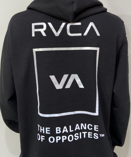 RVCA（ルーカ）の「【ZOZOTOWN限定アイテム】RVCA/ルーカ ビッグシルエット バックプリントパーカー BB042-046（パーカー・メンズ・ホワイト/ブラック/グリーン・S/M/L）」の16枚目の写真