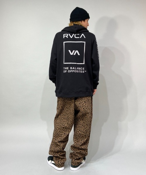 RVCA（ルーカ）の「【ZOZOTOWN限定アイテム】RVCA/ルーカ ビッグシルエット バックプリントパーカー BB042-046（パーカー・メンズ・ホワイト/ブラック/グリーン・S/M/L）」の19枚目の写真