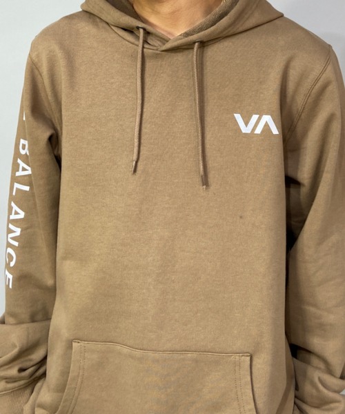 RVCA（ルーカ）の「【ZOZOTOWN限定アイテム】RVCA/ルーカ ビッグシルエット バックプリントパーカー BB042-046（パーカー・メンズ・ホワイト/ブラック/グリーン・S/M/L）」の22枚目の写真