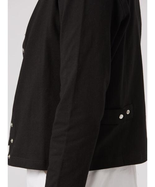 agnes b.(アニエスベー)の「J000 CARDIGAN LE PETIT カーティガンプレッション(カーディガン/ボレロ・レディース・ブラック・1/2/3)」の14枚目の写真