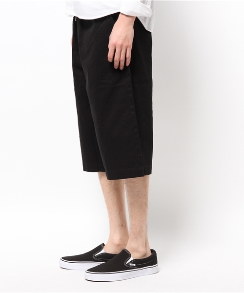 WEGO（ウィゴー）の「WEGO/ワイドショーツ（その他パンツ・メンズ・ブラック/ネイビー・FREE）」の3枚目の写真
