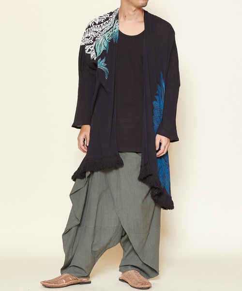 チャイハネ(チャイハネ)の「【チャイハネ】パミナスMEN'S変形ラップワイドパンツ(その他パンツ・メンズ・ブラック/ブラウン/ブルー/グリーン/パープル/ベージュ/オフホワイト/マスタード・FREE)」の19枚目の写真