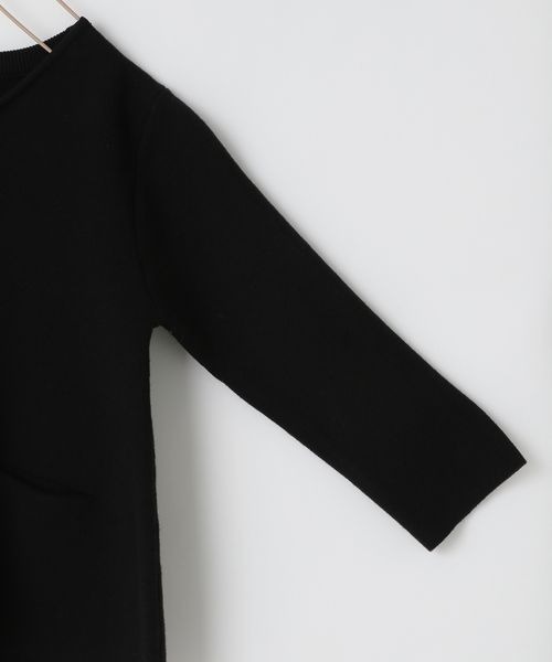 LOWRYS FARM（ローリーズファーム）の「ニットジャケット　261276（ニット/セーター・キッズ・アイボリー/ブラック・110cm/120cm/130cm/140cm/150cm）」の7枚目の写真