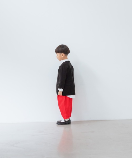 LOWRYS FARM（ローリーズファーム）の「ニットジャケット　261276（ニット/セーター・キッズ・アイボリー/ブラック・110cm/120cm/130cm/140cm/150cm）」の17枚目の写真