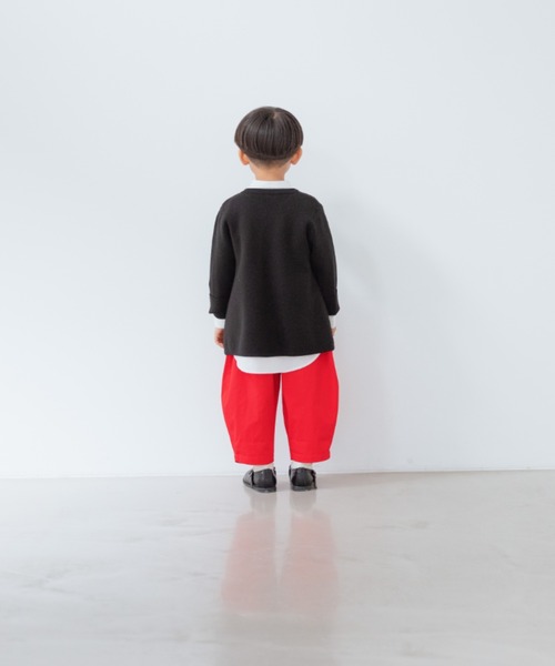 LOWRYS FARM（ローリーズファーム）の「ニットジャケット　261276（ニット/セーター・キッズ・アイボリー/ブラック・110cm/120cm/130cm/140cm/150cm）」の16枚目の写真