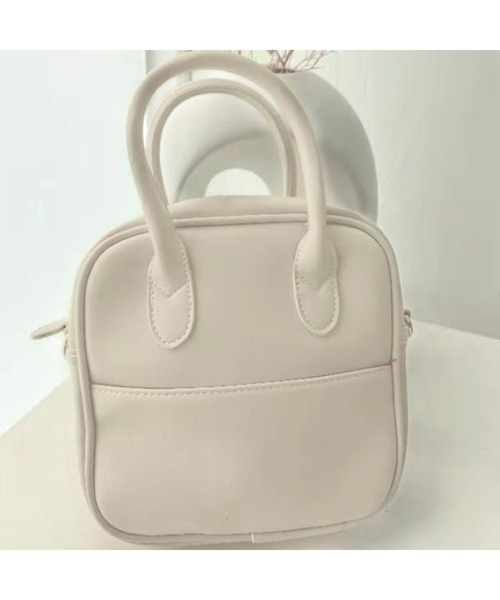 lala Born（ララボーン）の「2wayミニボストン（ハンドバッグ・レディース・ブラック/グレー/イエロー/アイボリー・FREE）」の3枚目の写真