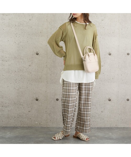 lala Born（ララボーン）の「2wayミニボストン（ハンドバッグ・レディース・ブラック/グレー/イエロー/アイボリー・FREE）」の7枚目の写真