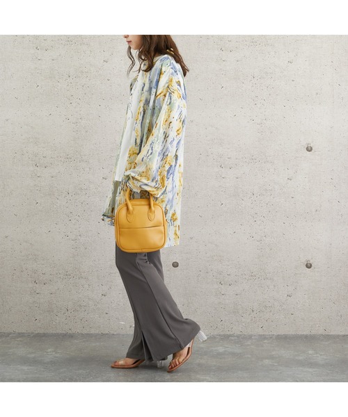 lala Born（ララボーン）の「2wayミニボストン（ハンドバッグ・レディース・ブラック/グレー/イエロー/アイボリー・FREE）」の12枚目の写真