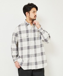 EDIFICE LA BOUCLE | 【LA BOUCLE / ラブークル】オーバーマウンテンシャツ チェック(シャツ/ブラウス)