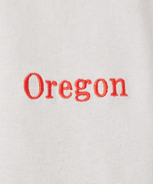 CIAOPANIC TYPY（チャオパニックティピー）の「【大人百花掲載】【KIDS】USAコットン刺繍フリルTee（Tシャツ/カットソー・キッズ・チャコールグレー/ホワイト/グレー系その他・SMALL/MEDIUM/LARGE/X-LARGE/XX-LARGE）」の9枚目の写真