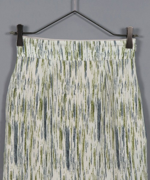 &g'aime（アンジェム）の「【&g’aime】アートペイントタイトスカート（スカート・レディース・チャコールグレー/ブルー・FREE）」の21枚目の写真