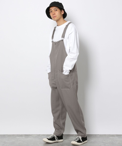 LAKOLE（ラコレ）の「ステップツイルオーバーオール[セットアップ対応] / 261225（サロペット/オーバーオール・メンズ・ブラック/グレー/ネイビー・MEDIUM/LARGE）」の6枚目の写真