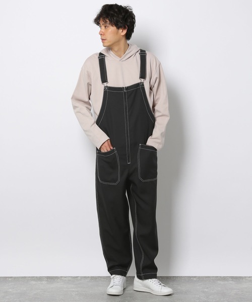 LAKOLE（ラコレ）の「ステップツイルオーバーオール[セットアップ対応] / 261225（サロペット/オーバーオール・メンズ・ブラック/グレー/ネイビー・MEDIUM/LARGE）」の17枚目の写真