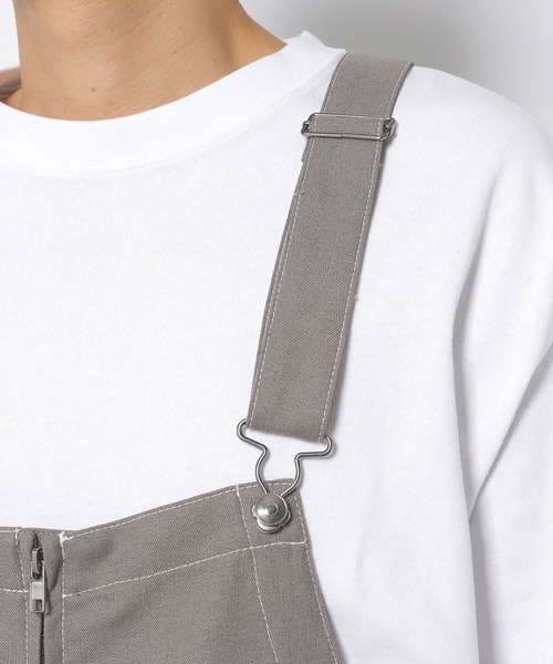 ちゅら出品　グレープ×2 LAKOLE（ラコレ）の「ステップツイルオーバーオール