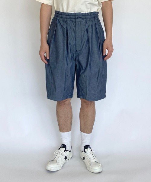 BROOKLYN OVERALL(ブルックリンオーバーオール)の「バルーンショーツ(デニムパンツ・メンズ・その他1/ネイビー・MEDIUM/LARGE)」の19枚目の写真