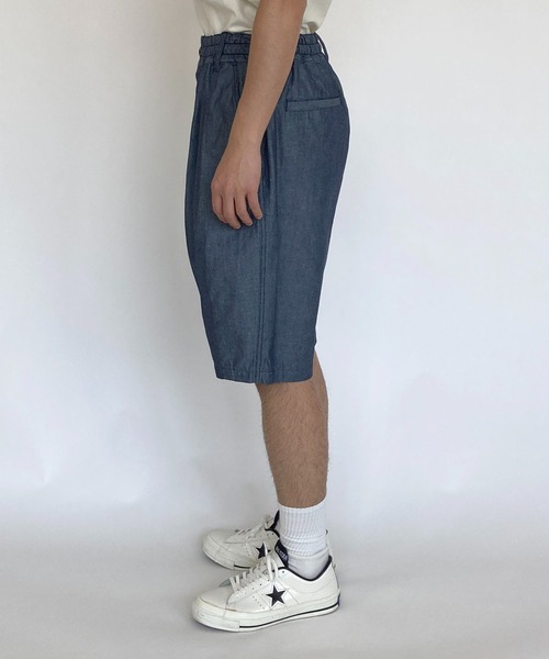 BROOKLYN OVERALL(ブルックリンオーバーオール)の「バルーンショーツ(デニムパンツ・メンズ・その他1/ネイビー・MEDIUM/LARGE)」の18枚目の写真