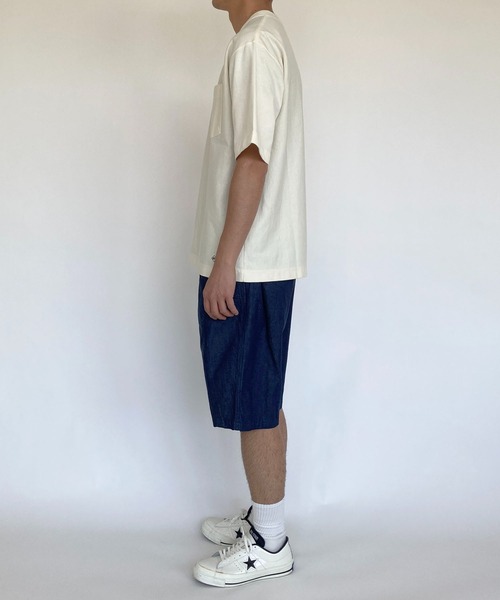 BROOKLYN OVERALL(ブルックリンオーバーオール)の「バルーンショーツ(デニムパンツ・メンズ・その他1/ネイビー・MEDIUM/LARGE)」の15枚目の写真