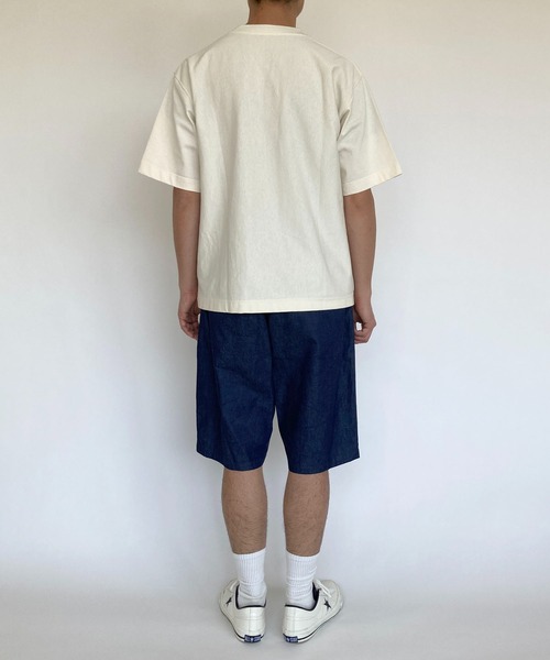 BROOKLYN OVERALL(ブルックリンオーバーオール)の「バルーンショーツ(デニムパンツ・メンズ・その他1/ネイビー・MEDIUM/LARGE)」の14枚目の写真