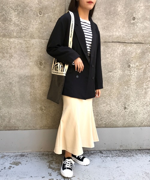 INGNI（イング）の「Wテーラー／ジャケット(セットアップ対応)（テーラードジャケット・レディース・ブラック/ベージュ/グリーン/ブラウン系その他2・M）」の5枚目の写真