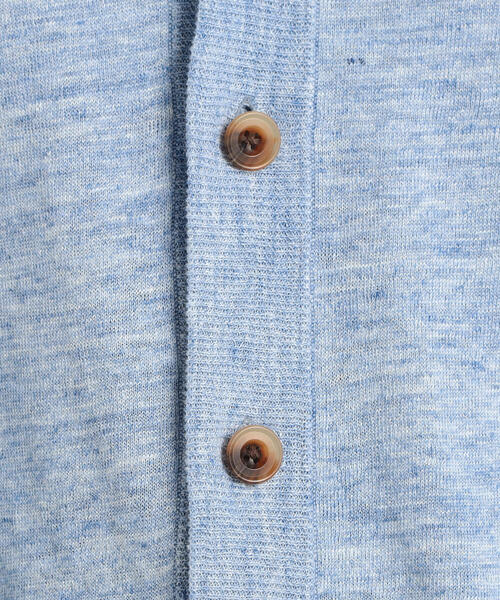 TOMORROWLAND （トゥモローランド）の「プレーンリネン Vネックカーディガン（カーディガン/ボレロ・レディース・チャコールグレー/ライトブルー/レッド/ライトイエロー/シルバー系その他/ピンク/ダークグリーン・S）」の22枚目の写真