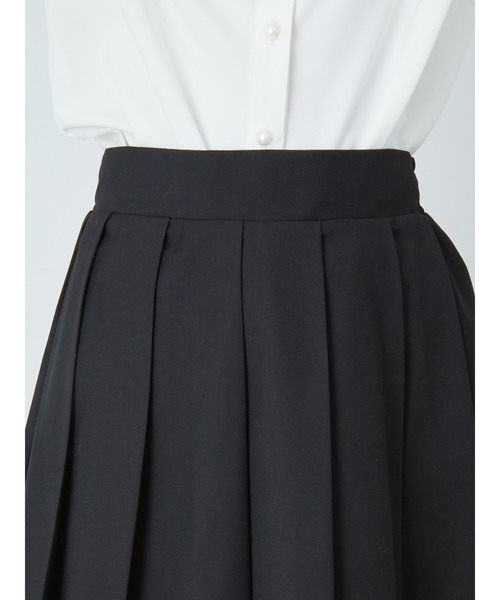 Jamie エーエヌケー(ジェイミーエーエヌケー)の「プリーツSK(スカート・レディース・ブラック/ブルー・M)」の6枚目の写真