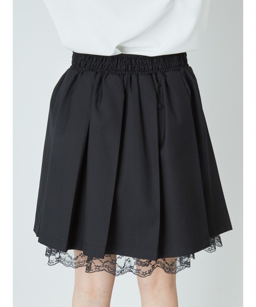 Jamie エーエヌケー(ジェイミーエーエヌケー)の「プリーツSK(スカート・レディース・ブラック/ブルー・M)」の10枚目の写真