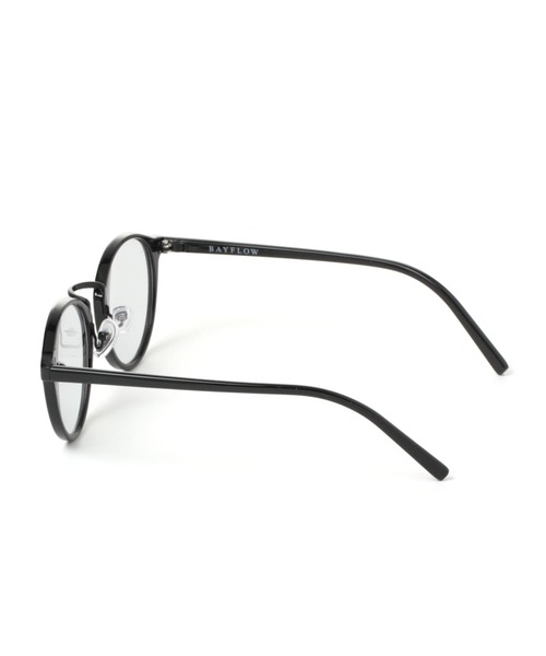 BAYFLOW（ベイフロー）の「ラウンドサングラス 22SS（サングラス・メンズ・グレー/グリーン/クリアブルー・FREE）」の4枚目の写真