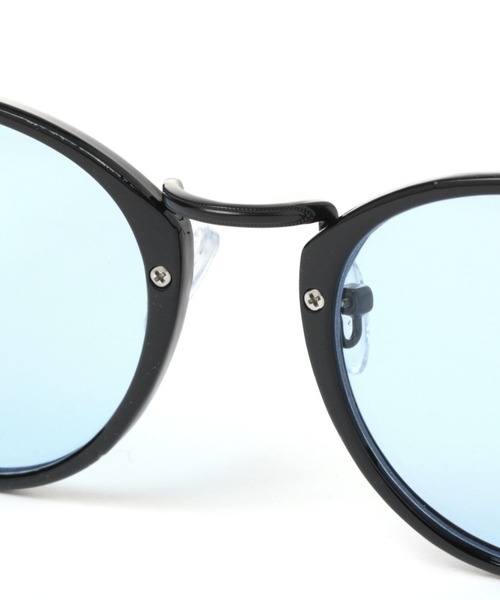 BAYFLOW（ベイフロー）の「ラウンドサングラス 22SS（サングラス・メンズ・グレー/グリーン/クリアブルー・FREE）」の14枚目の写真