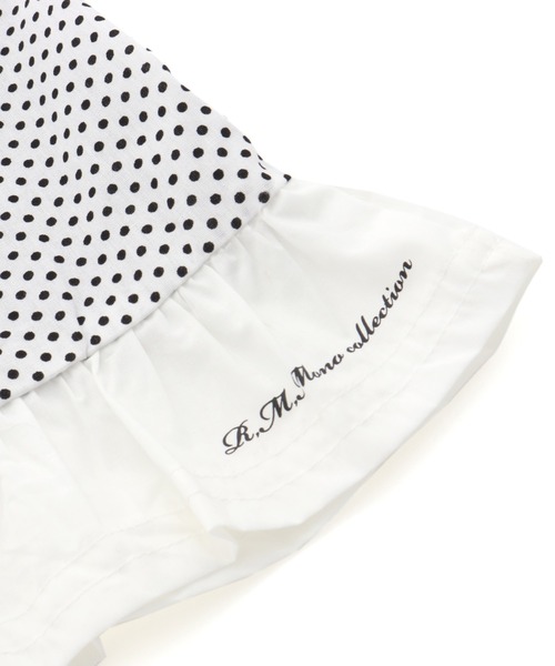 RAGMART（ラグマート）の「パッチワークノースリーブチュニック（チュニック・キッズ・ブラック/オフホワイト・80ｃｍ/90cm/95cm）」の10枚目の写真