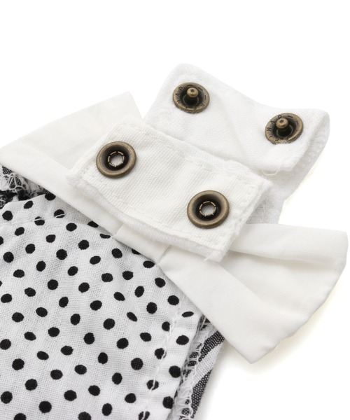 RAGMART（ラグマート）の「パッチワークノースリーブチュニック（チュニック・キッズ・ブラック/オフホワイト・80ｃｍ/90cm/95cm）」の9枚目の写真