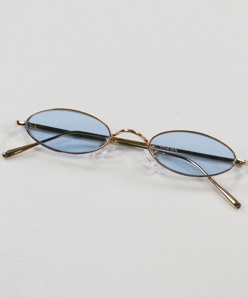 SPINNS（スピンズ）の「Y2K メタル極細カラーサングラス（サングラス