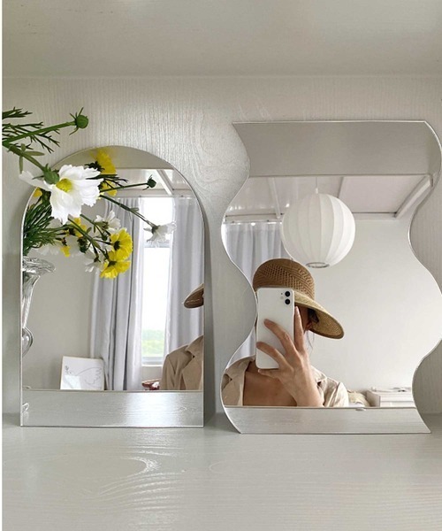 lala Born（ララボーン）の「スタンド卓上アートミラー（ミラー・レディース・A/B/C/D・FREE）」の16枚目の写真