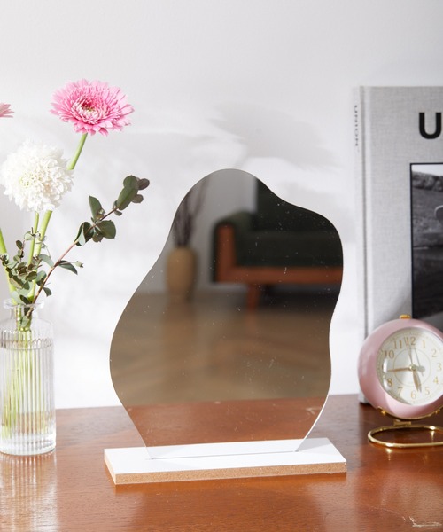 lala Born（ララボーン）の「スタンド卓上アートミラー（ミラー・レディース・A/B/C/D・FREE）」の5枚目の写真