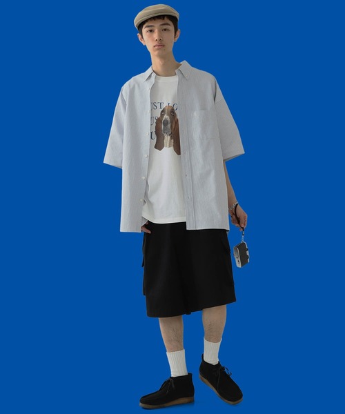 YUYA × BeAMS DOT(ユウヤバイビームスドット)の「YUYA × BeAMS DOT / インタック ハーフ カーゴショーツ(その他パンツ・メンズ・ブラック/ベージュ・MEDIUM/LARGE)」の14枚目の写真
