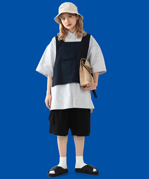 YUYA × BeAMS DOT(ユウヤバイビームスドット)の「YUYA × BeAMS DOT / インタック ハーフ カーゴショーツ(その他パンツ・メンズ・ブラック/ベージュ・MEDIUM/LARGE)」の15枚目の写真
