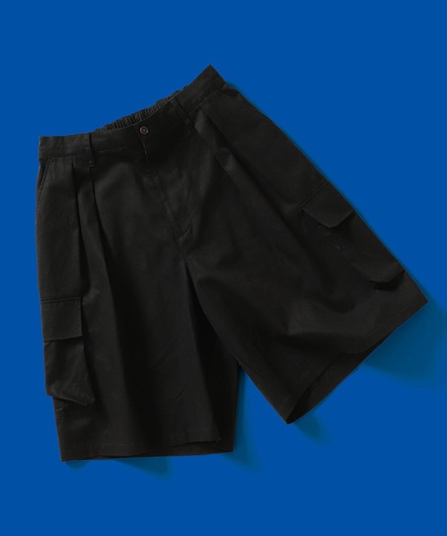 YUYA × BeAMS DOT(ユウヤバイビームスドット)の「YUYA × BeAMS DOT / インタック ハーフ カーゴショーツ(その他パンツ・メンズ・ブラック/ベージュ・MEDIUM/LARGE)」の21枚目の写真