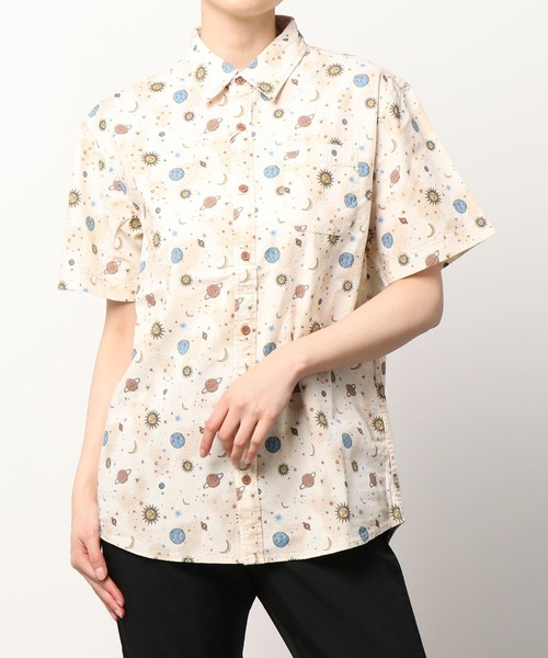 Lazar(ラザル)の「総柄プリント イラスト グラフィック レギュラーカラーシャツ(シャツ/ブラウス・メンズ・ホワイト系その他/ホワイト系その他2/ホワイト系その他3・LL/M/L)」の16枚目の写真