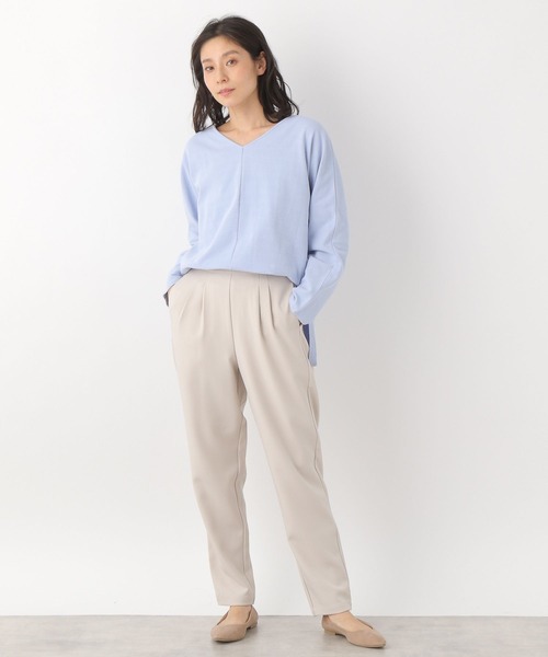 LEPSIM（レプシィム）の「イージーテーパードパンツ　260732（その他パンツ・レディース・パープル/グレイッシュベージュ・MEDIUM/LARGE）」の13枚目の写真